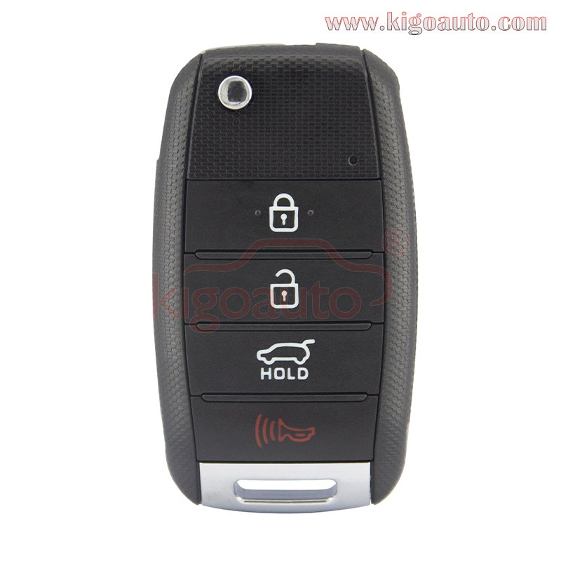 PN: 95430-C5100 Flip remote key 4 button 433Mhz for 2015-2020 Kia Sorento / FCC OSLOKA-910T