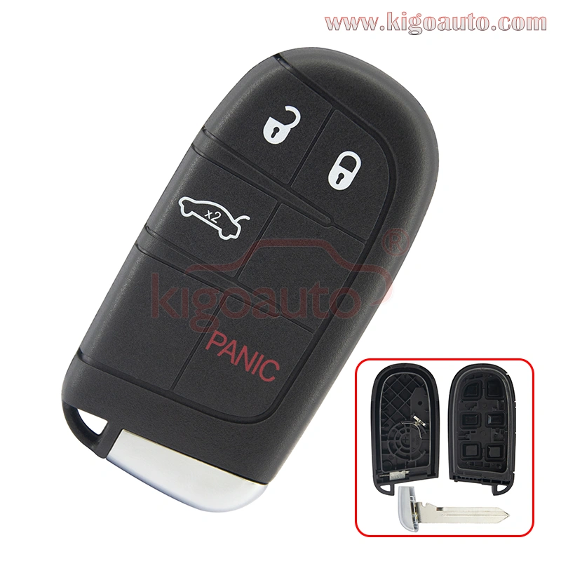 FCC M3N-40821302 Smart key case 4 button for Dodge Charger 2011 2012