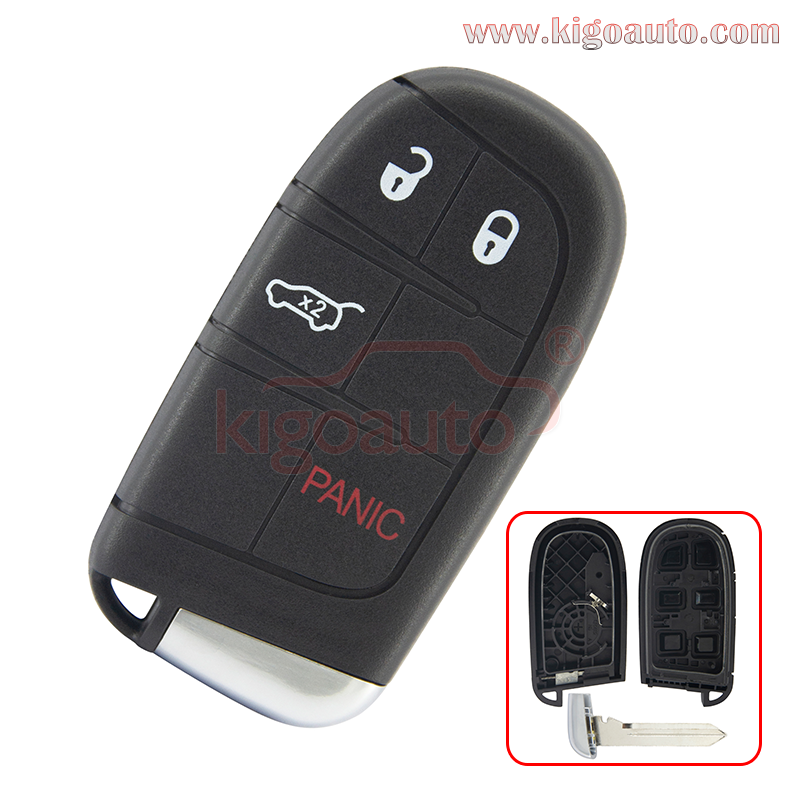 FCC M3N-40821302 smart key case 4 button for Dodge Durango Journey 2018-2020