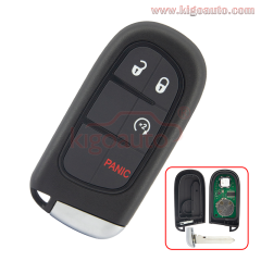 FCC GQ4-54T Smart key 4 button 434Mhz 46 chip PCF7953 for 2013-2018 Dodge Ram PN 56046956AA