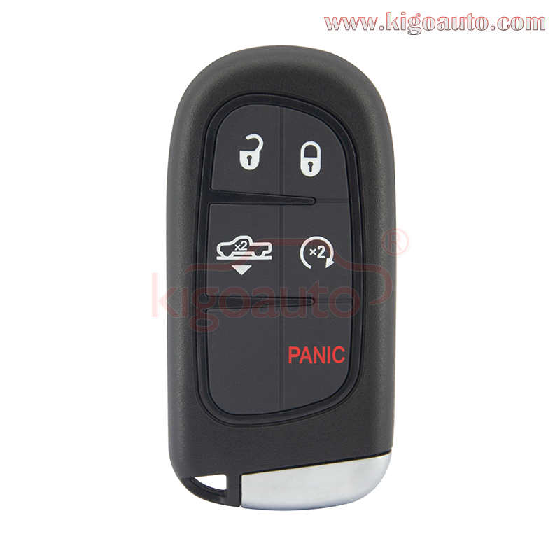 FCC GQ4-54T Smart key case 5 button for Dodge Ram 1500 2500 3500 4500 5500 2014 2015 PN 68159657