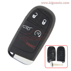 FCC M3N-40821302 Smart key case 5 button for Jeep Compass included SIP22 key blade