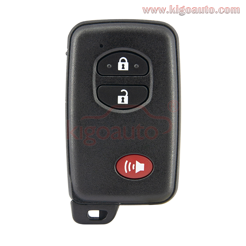 FCC HYQ14AAB HYQ14ACX smart key case 3 button for Toyota RAV4 Highlander 2007-2014 PN 89904-48100