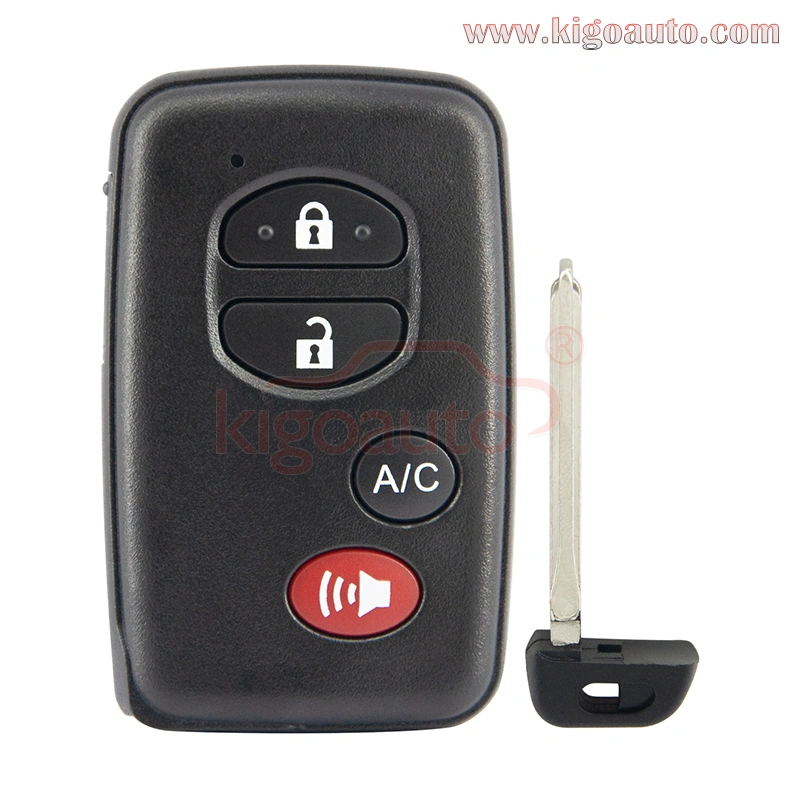 FCC HYQ14ACX Smart key 315MHZ 4 button for Toyota Prius 2010-2015 PN 89904-47150(GNE Board 5290)