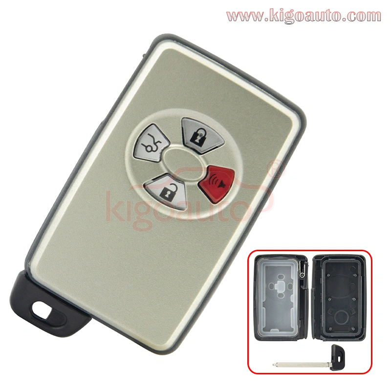 PN 89904-07030 Smart key case 4 button for Toyota Avalon 2005 2006 2007 FCC HYQ14AAF