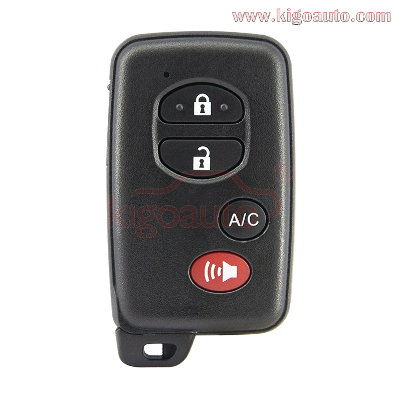 PN 89904-47420 89904-47350 4 button smart key case for Toyota Prius FCC HYQ14AAB/HYQ14ACX