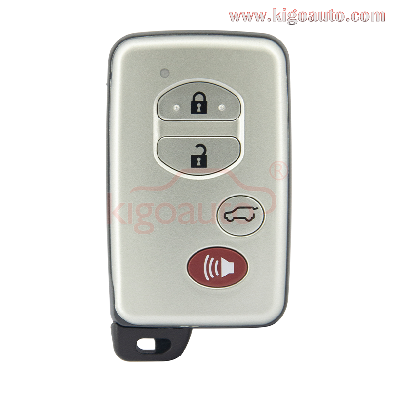 FCC HYQ14ACX Smart key shell 4 button for  Toyota Venza 2010-2016 P/N 89904-0T020