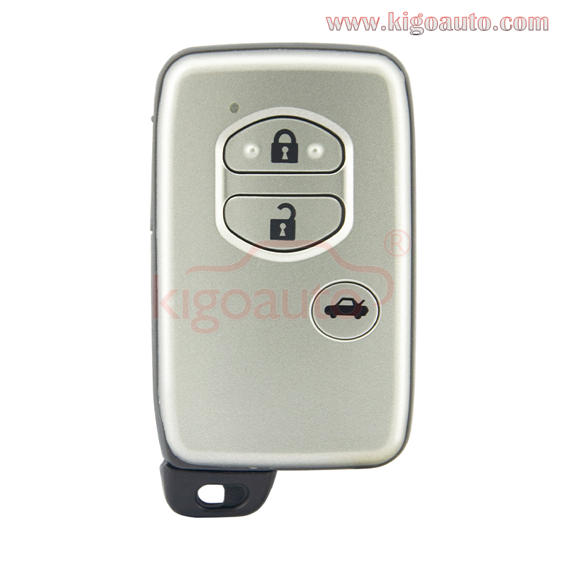 Smart key shell 3 button for Toyota  4Runner Camry 2010