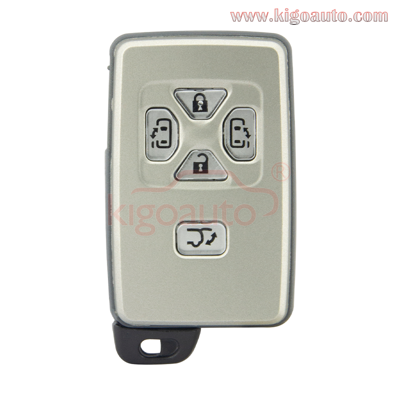 Smart key case 5 button for Toyota Yaris Previa P/N 89904-28132