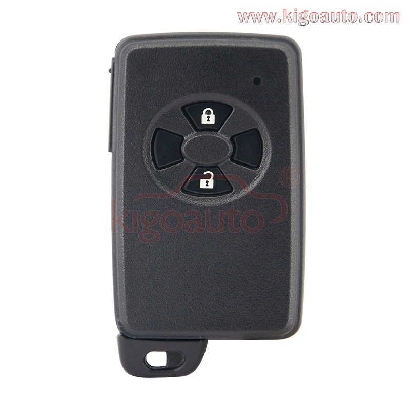 PN 89904-02080 Smart key 2 button 433Mhz ID6B chip for Toyota Auris 2009-2012 (B90EA)