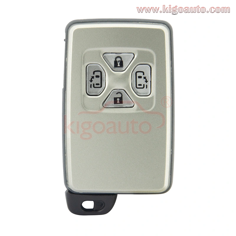 Smart key case 4 button for Toyota Yaris Previa