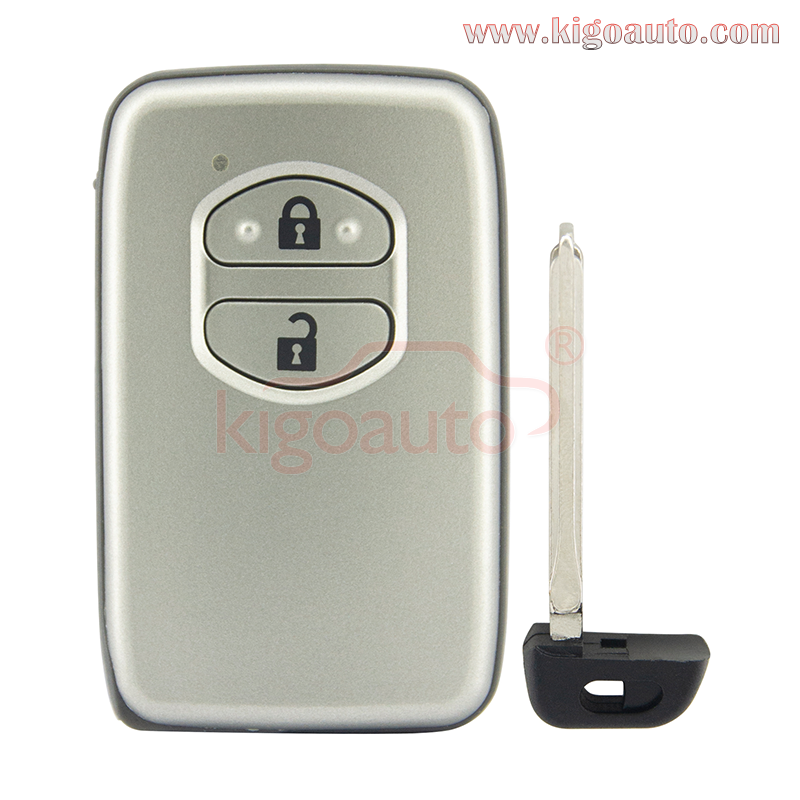 PN 89904-60210 Smart Key Remote 2 Button 433MHz 4D67 CHIP for 2007-2008 Toyota Land Cruiser FCC B53EA PAGE1 D4