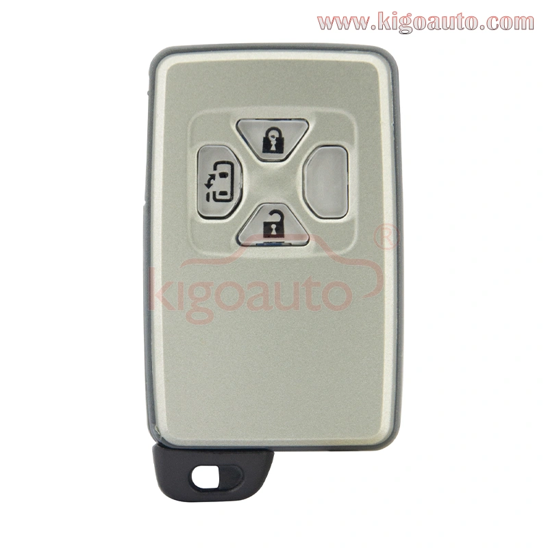 Smart key case 3 button for Toyota Yaris Previa