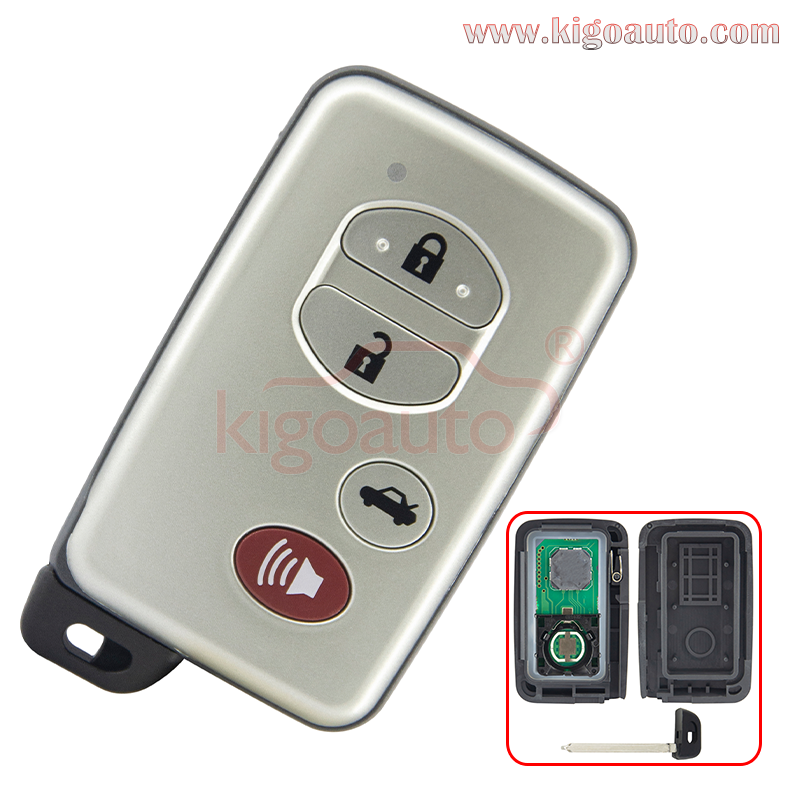 FCC HYQ14AAB Smart key 315MHZ 4 button for Toyota Avalon Camry 2009 PN 89904-06070( E Board 271451-3370)