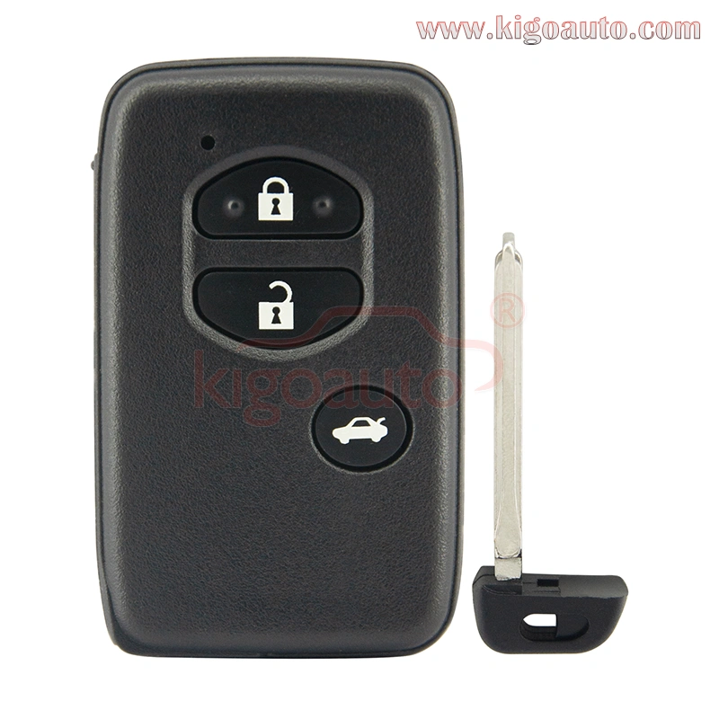 Smart key shell case 3 button for Toyota Camry Avensis