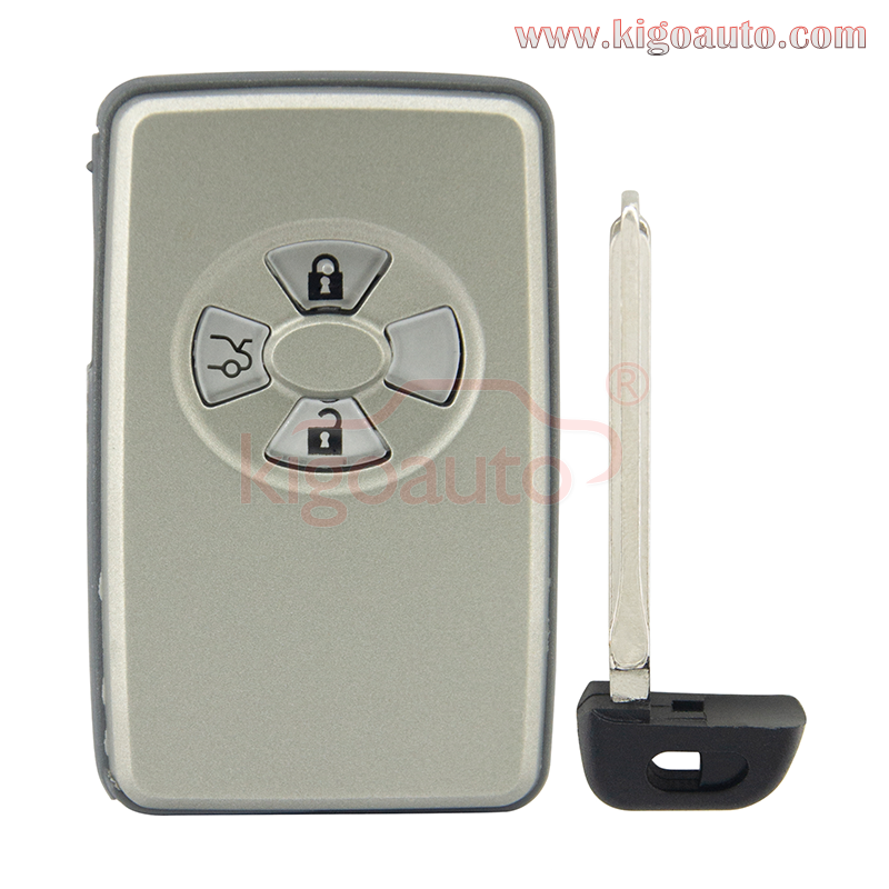 Smart key case 3 button for Toyota Camry