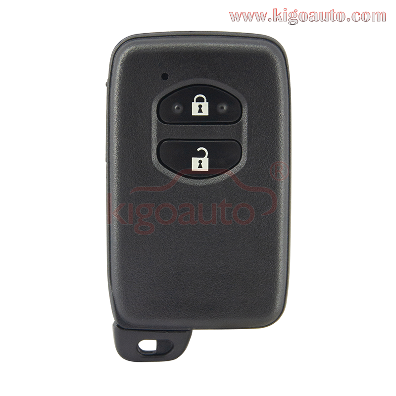 PN 89904-47190 / 89904-0F010 / 89904-47170 Smart key 2 button 433Mhz/314Mhz for 2009-2015 Toyota Prius Aqua Corolla Axio Vitz (Board F433 A433 3370 5290 5300)