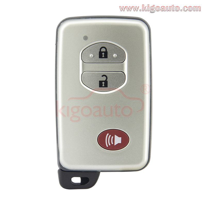 Smart key shell 2 button with panic for Toyota Venza 2010