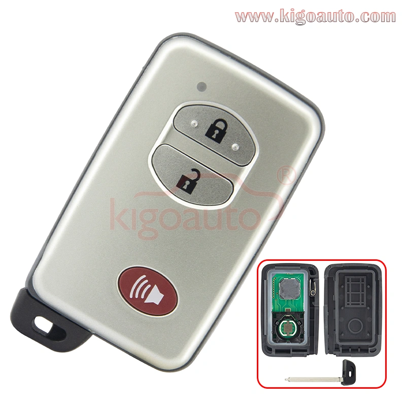 FOBIKO Smart Remote Key For Toyota Prius 2010-2015 – HYQ14ACX, 89904-47150, GNE Board 5290 (Aftermarket)