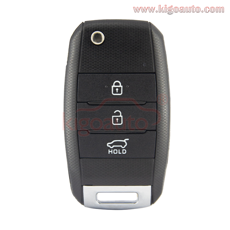 PN: 95430-G5100 Flip remote key 3 button 433MHZ FSK 4D60 CHIP for Kia Niro 2017-2019