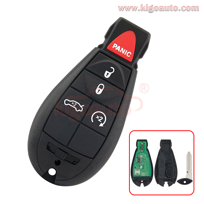 #3 M3N5WY783X fobik key 434Mhz for Dodge Challenger 2009 2010 2011