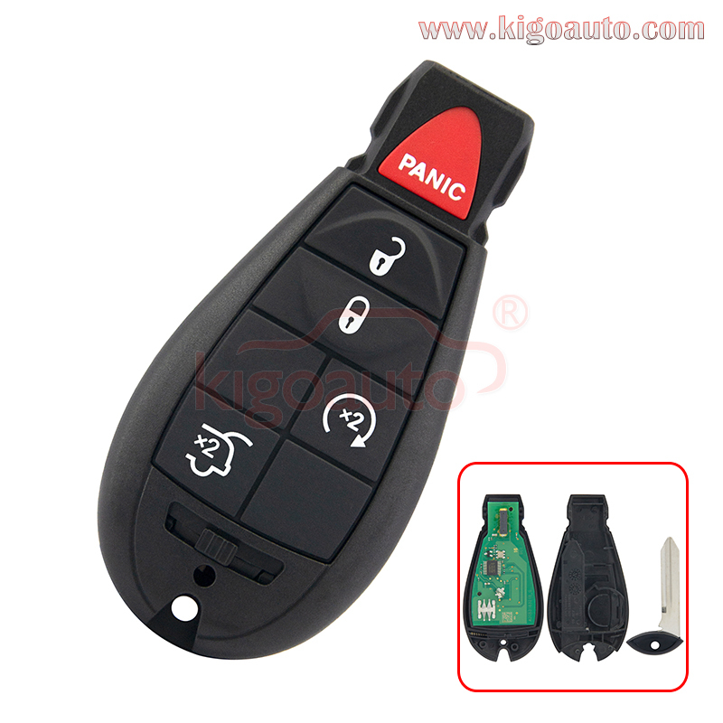 #5 M3N5WY783X fobik key 434Mhz for Chrysler Town & Country 2008 2009 2010 2011