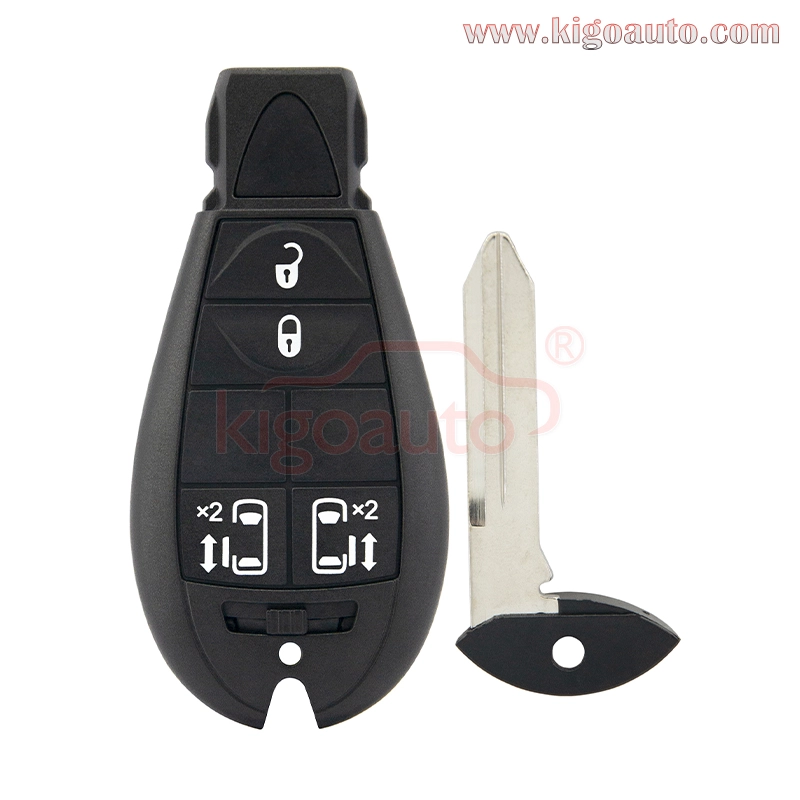 #8 68066859AD Journey,Grand Cherokee,Voyager Fobik key remote 4 button 434Mhz for Chrysler