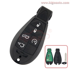 #7 68066859AD Caliber,Grand Cherokee Fobik key remote 5 button 434Mhz for Chrysler