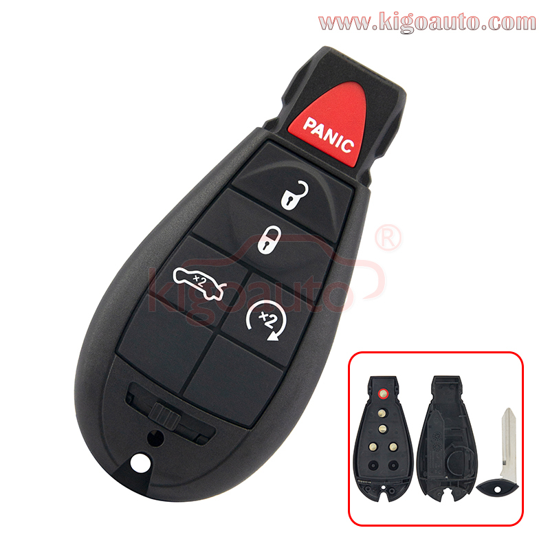 FCC M3N5WY783X Fobik Key case for Chrysler Dodge Jeep 2011