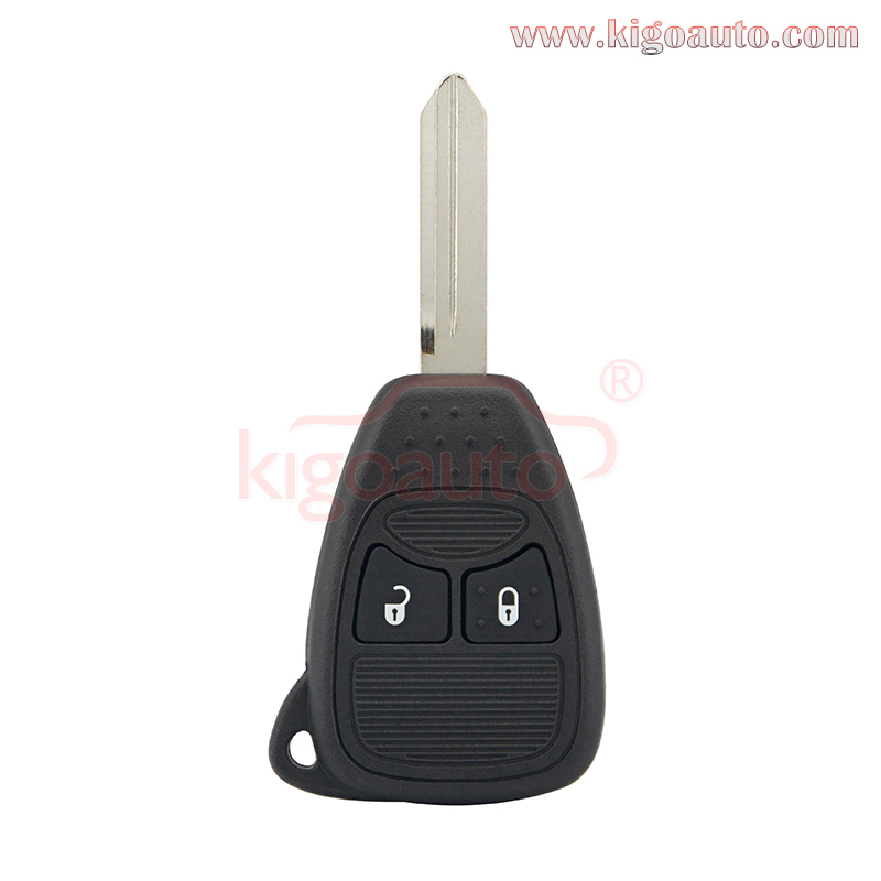 P/N 04589318AC Remote head key 2 button 434Mhz for Chrysler Dodge 300C Caliber Nitro Voyager