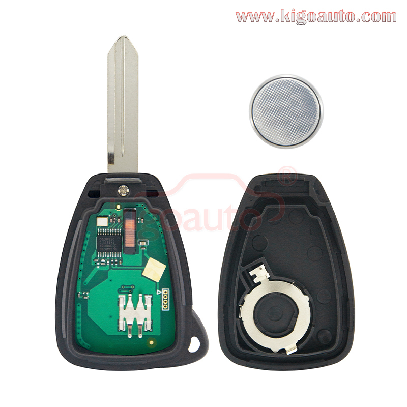 P/N 04589318AC Remote head key 2 button 434Mhz for Chrysler Dodge 300C Caliber Nitro Voyager