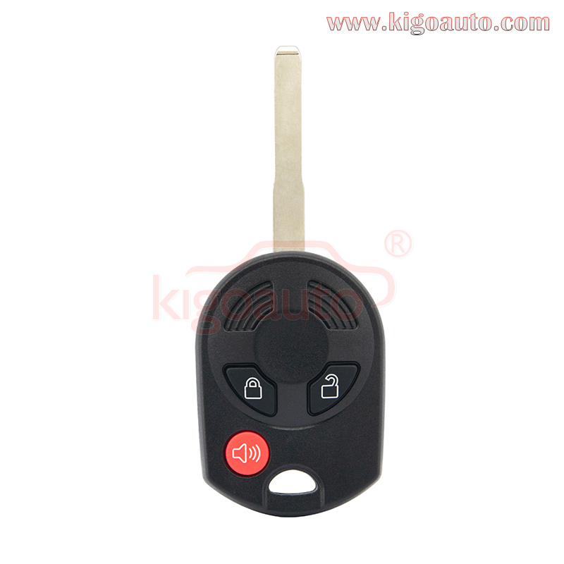 FCC OUCD6000022 Remote key shell 3 button HU101 for Ford Escape Transit Connect 2014-2018 PN: 164-R8007