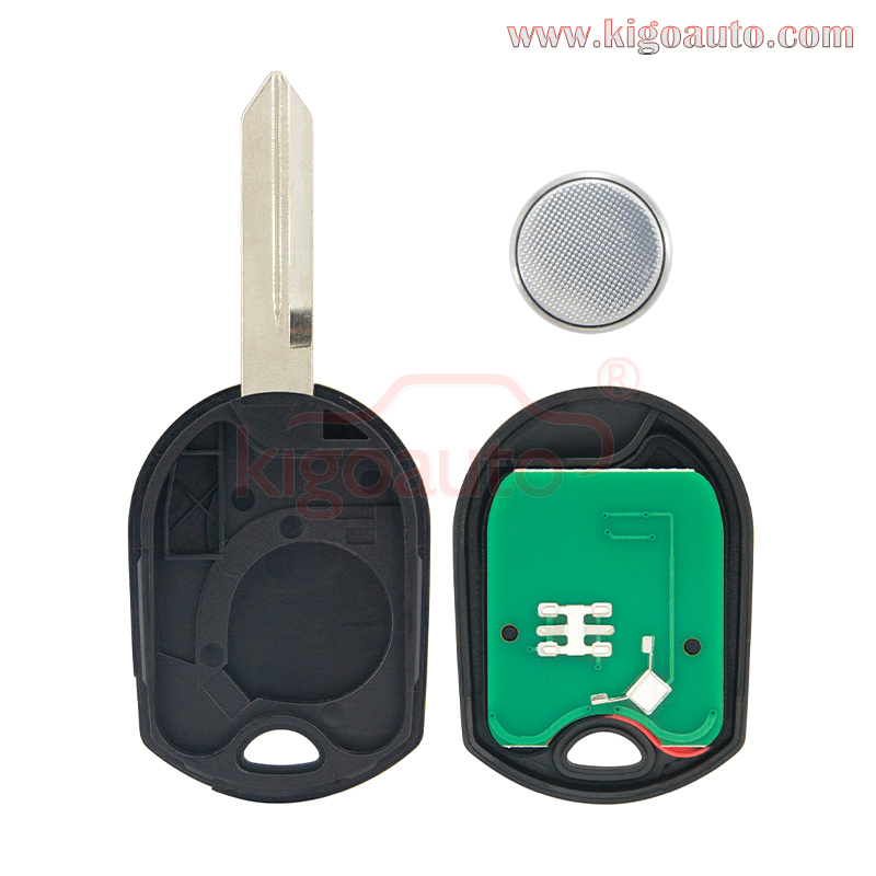 FCC OUCD6000022 Remote key 4 button 315Mhz  434MHz ID63 80bit chip FO38 blade  for Ford Mercury PN 164-R7013