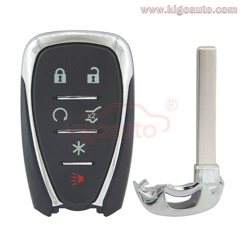 Smart key shell 6 button for Chevrolet