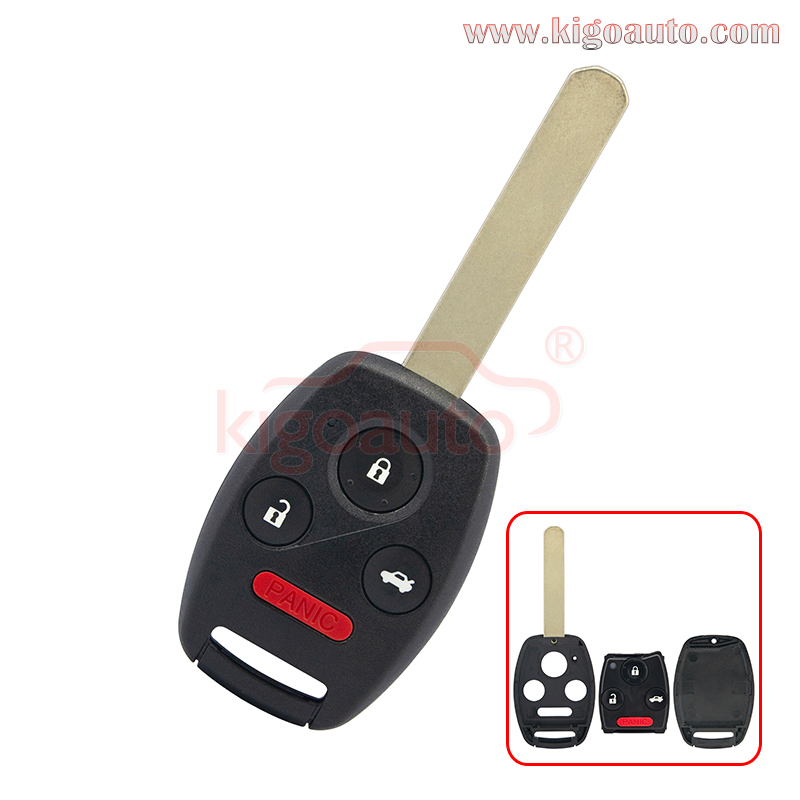 FCC N5F-A05TAA remote key 4 button 313.8Mhz for Honda Civic 2012 2013 P/N 35118-TR0-A00