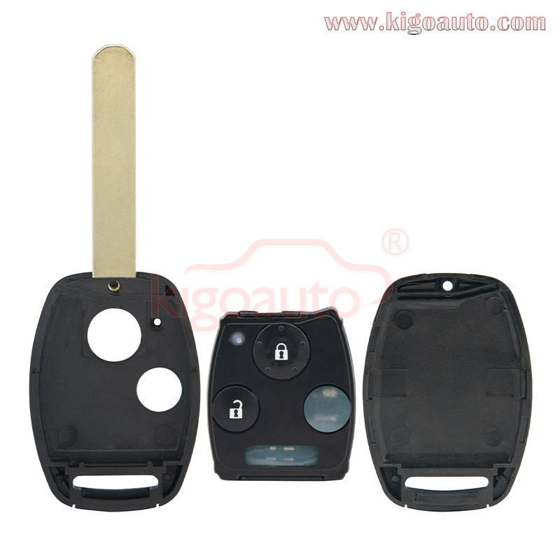 HLIK-1T Remote key 2 button 434Mhz for Honda Accord CRV FIT CIVIC ODYSSEY