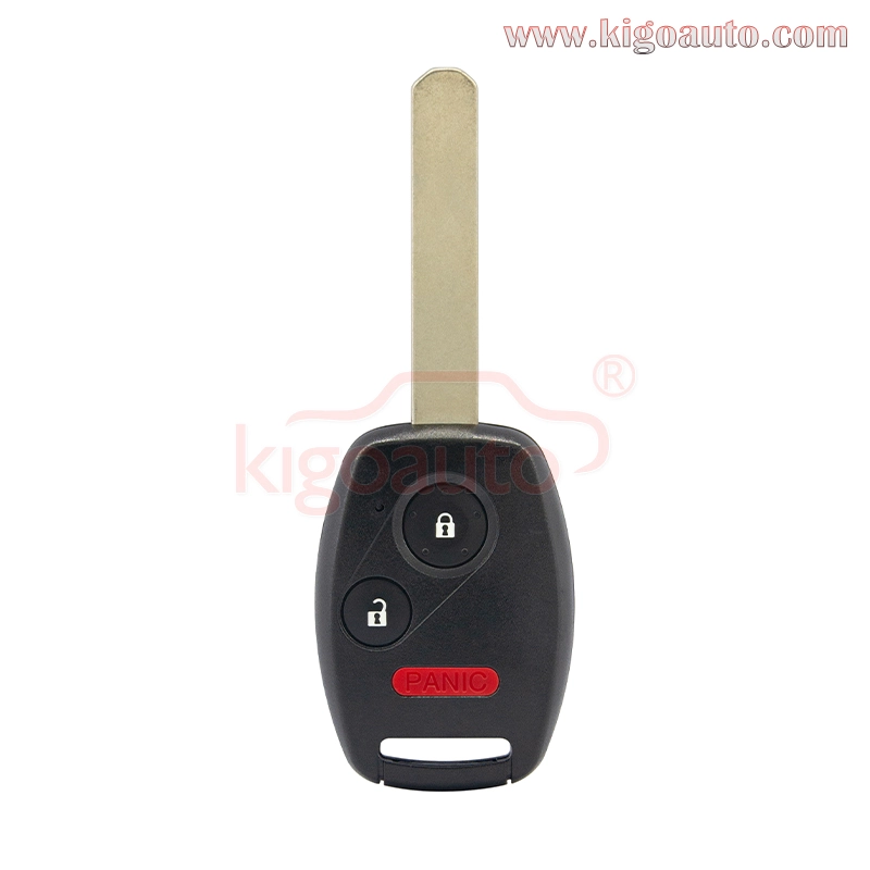 P/N 35118-TP6-A20 Remote key 2 button with panic HON66 313.8 Mhz 434mhz for Honda CRV Fit FCC MLBHLIK-1T