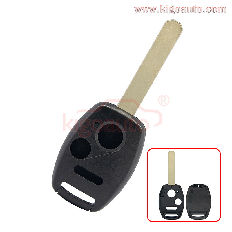 (with chip room) Remote key shell 2 button with panic for Honda Accord