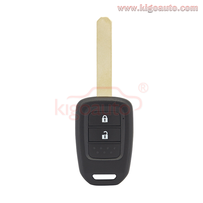 HLIK6-1T Remote key shell 2 button HON66 for Honda Jazz Fit XRV  2014