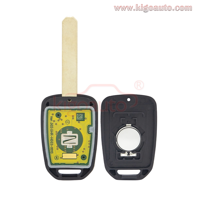 Remote key 2 button 313.8Mhz 434mhz for Honda Jazz 2015