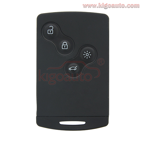 P/N 285970037R Remote Smart Card Key 4 button 433.9mhz PCF7952 for Renault Koleos one button start