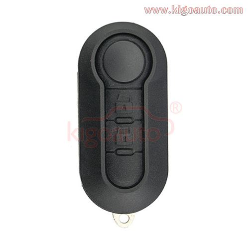 FCC RX2TRF198 Flip remote key 2 button 433mhz ID46-PCF7946 chip SIP22 blade for Fiat 500 500L (Marelli BSI system)