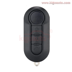 Flip key shell 3 button SIP22 Blade for Fiat 500 500L Ducato Doblo