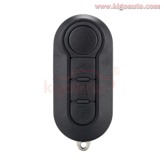 Flip key shell 3 button SIP22 Blade for Fiat 500 Punto Ducato Stilo Panda Folding Car Key Shell