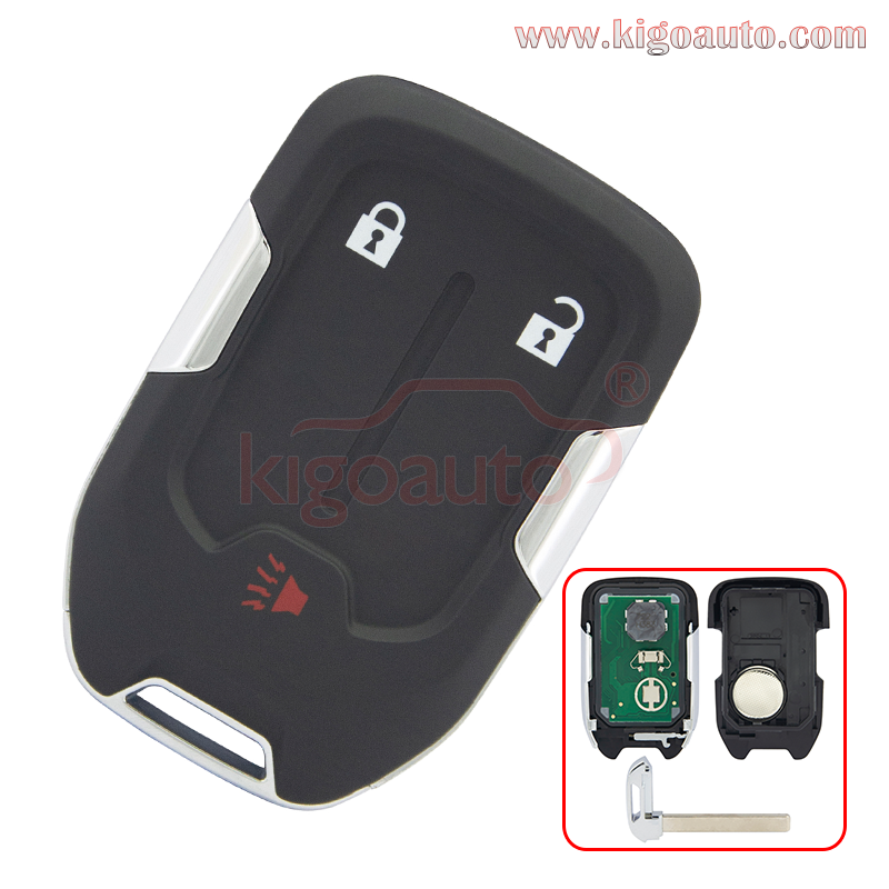 FCC HYQ1ES Smart key 3 button 433mhz NXP AES 128 Bit for 2021-2022 GMC Acadia Terrain PN: 13522902