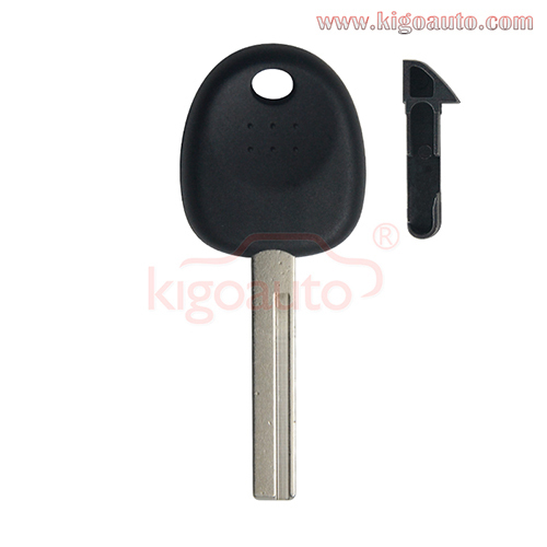 Transponder Key shell no chip HYN17L uncut blade for Hyundai Santa Fe (With Chip Holder)