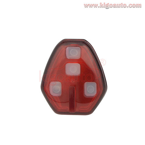 (No blade)OUCG8D-620M-A Remote head key shell 3 / 4 button for Mitsubishi Galant Eclipse Outlander Lancer