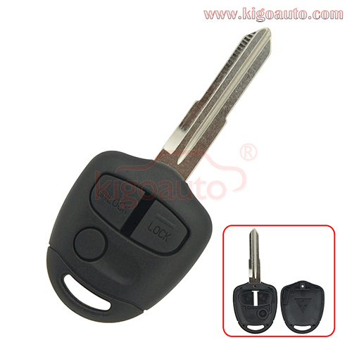 Remote key shell 3 button MIT8 for Mitsubishi Triton Lancer Evo