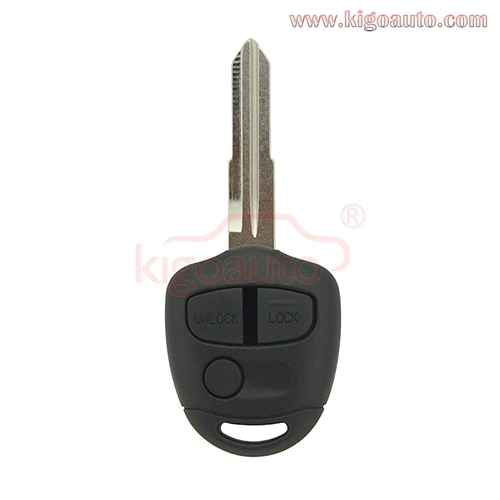 Remote key shell 3 button MIT8 for Mitsubishi Triton Lancer Evo