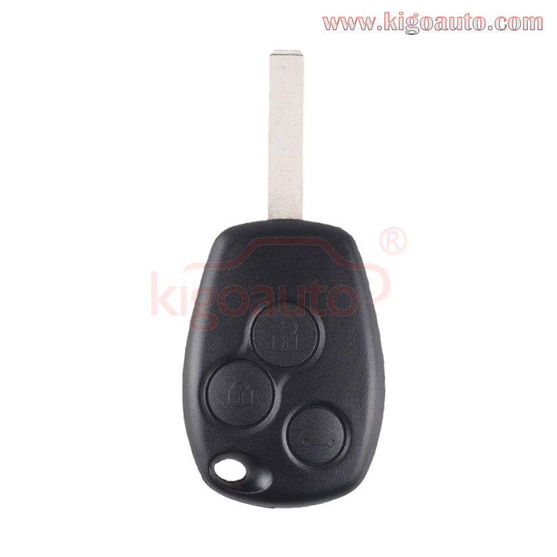 Remote key shell 3 button VA6 blade for Renault Clio Kangoo Modus Master Twingo 2006-2012